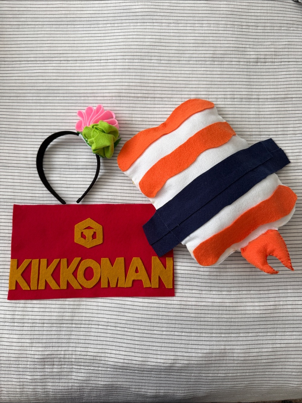 Sushi Costume Accessories - Handmade